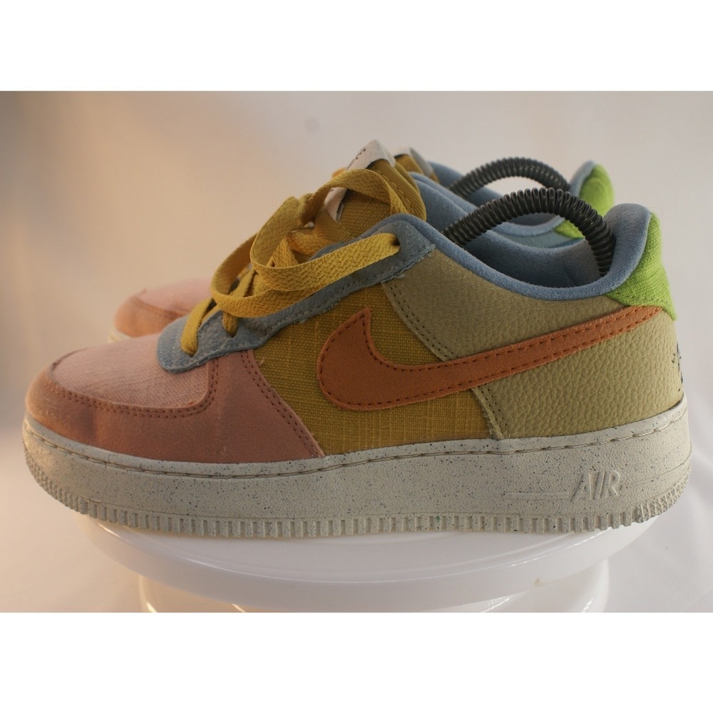 Nike‎ Air Force 1 07 LV8 Sun Club Arctic Orange Sanded Gold DM0984-700 Mens 6
